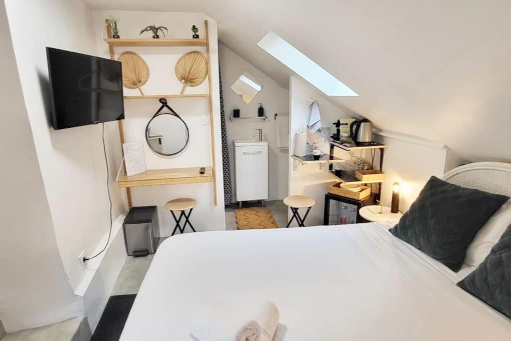 Chambre - Bed & Breakfast - Plage 50M - Residence Saint-Malo Dış mekan fotoğraf